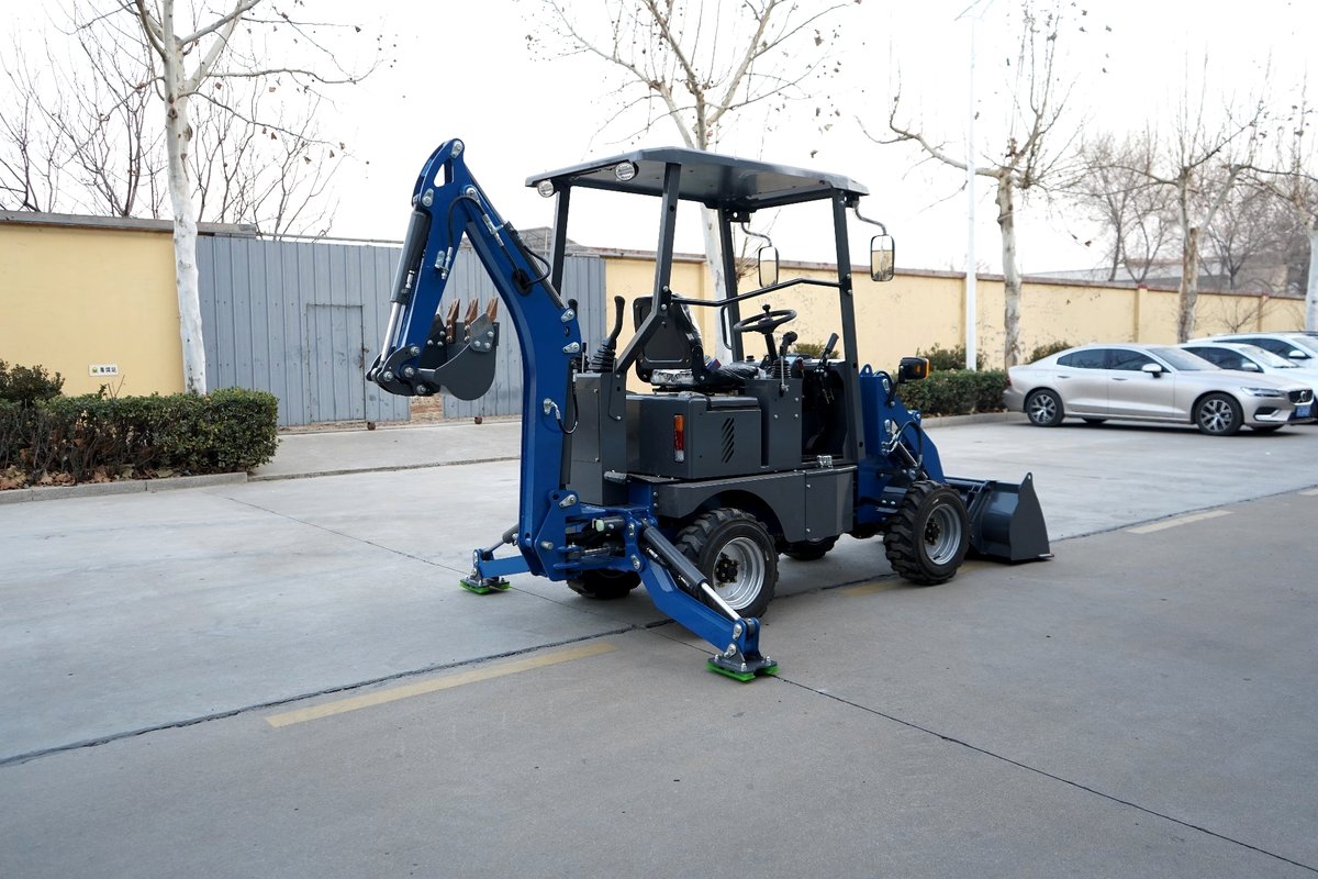 BL 15-06 rear view with outriggers